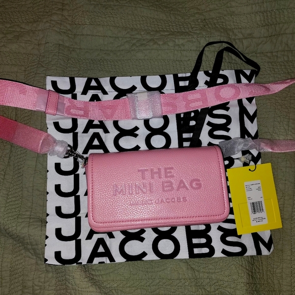 Marc Jacobs Handbags - Brand New Marc Jacobs "The Mini Bag" in Ribbon Pink